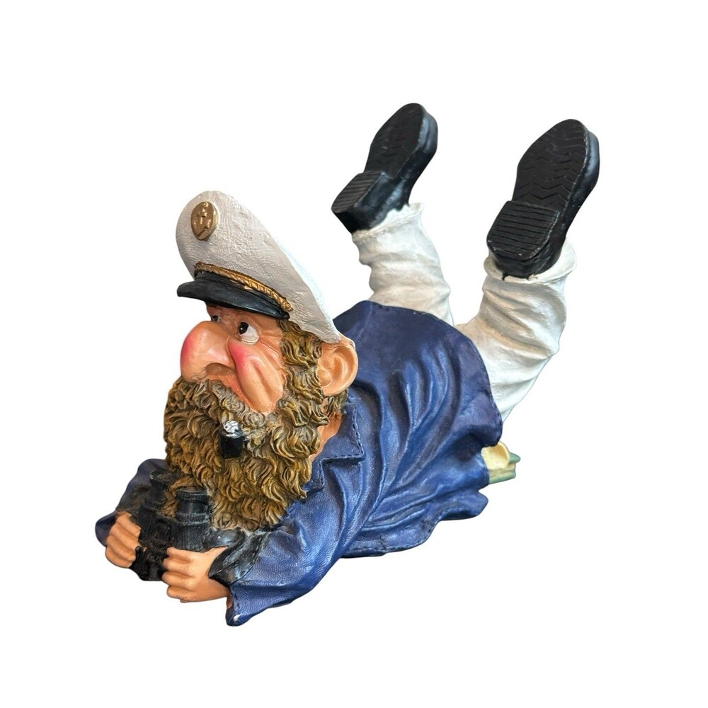 Wine Bottle Stand (Holder) Sailor With Binoculars - Nautical